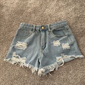 Jean shorts